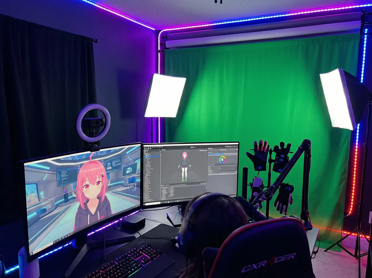 抖音虚拟主播方案 - 欧洲高清videosexond VTuber 技术